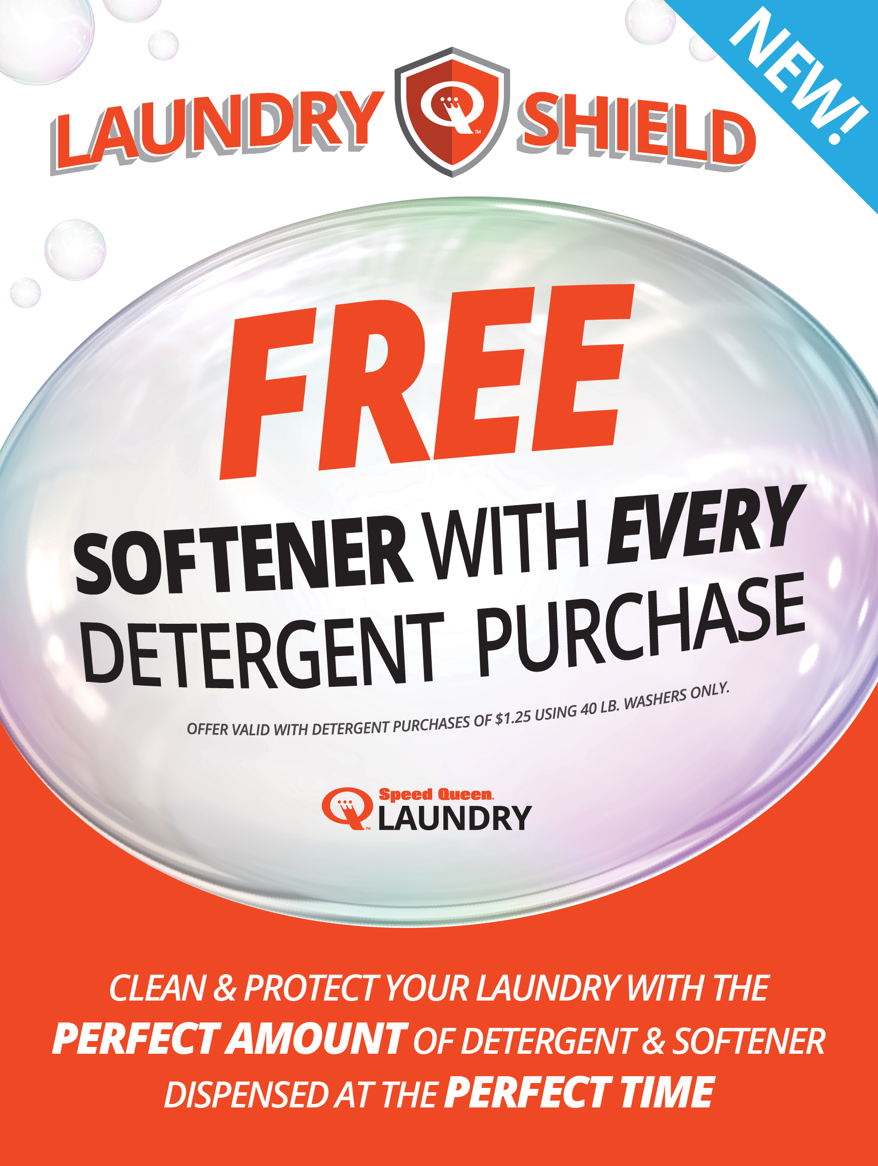 Laundry Shield | Free Softener with detergent purchase